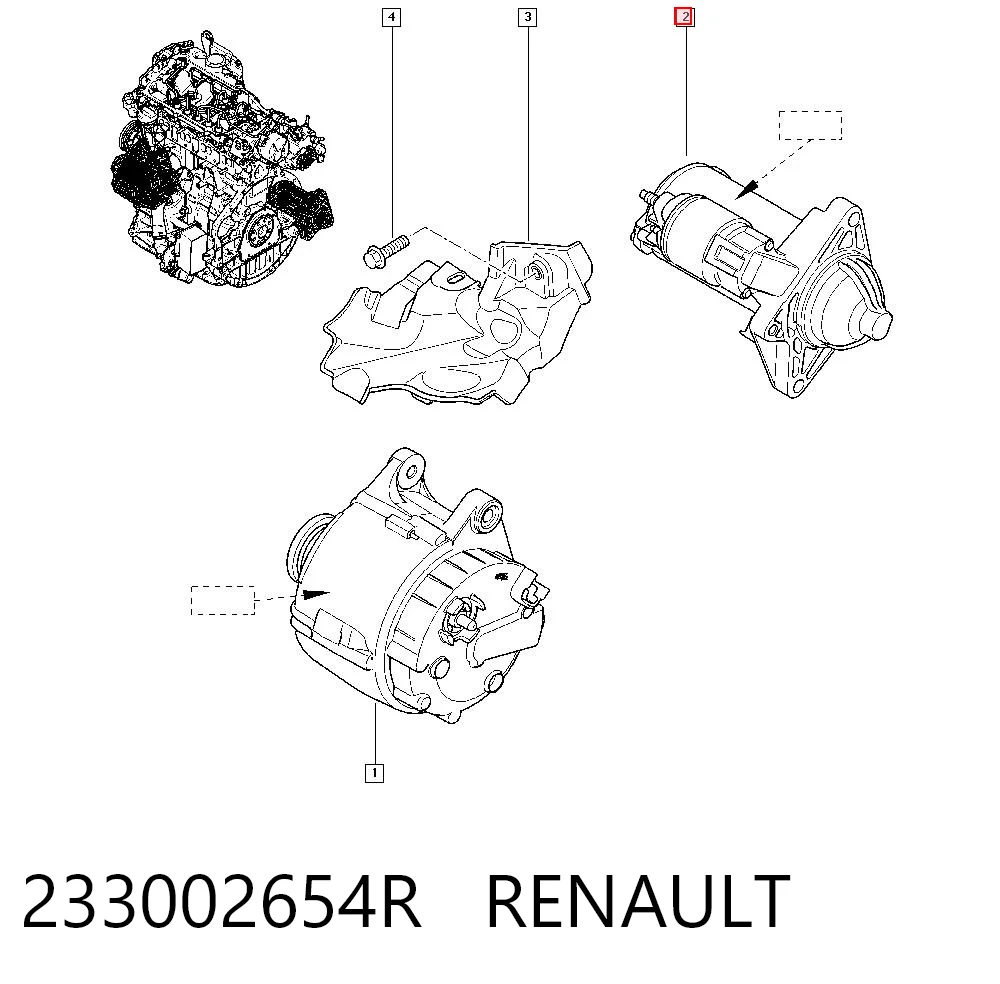233002654R Renault (RVI)