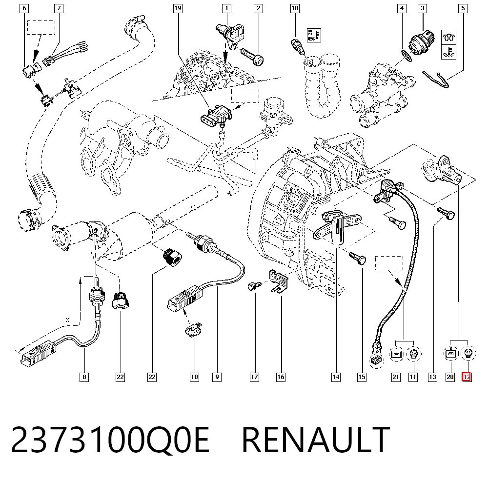 Sensor ckp Master II bus (1997-2003) original desde 19,64 €