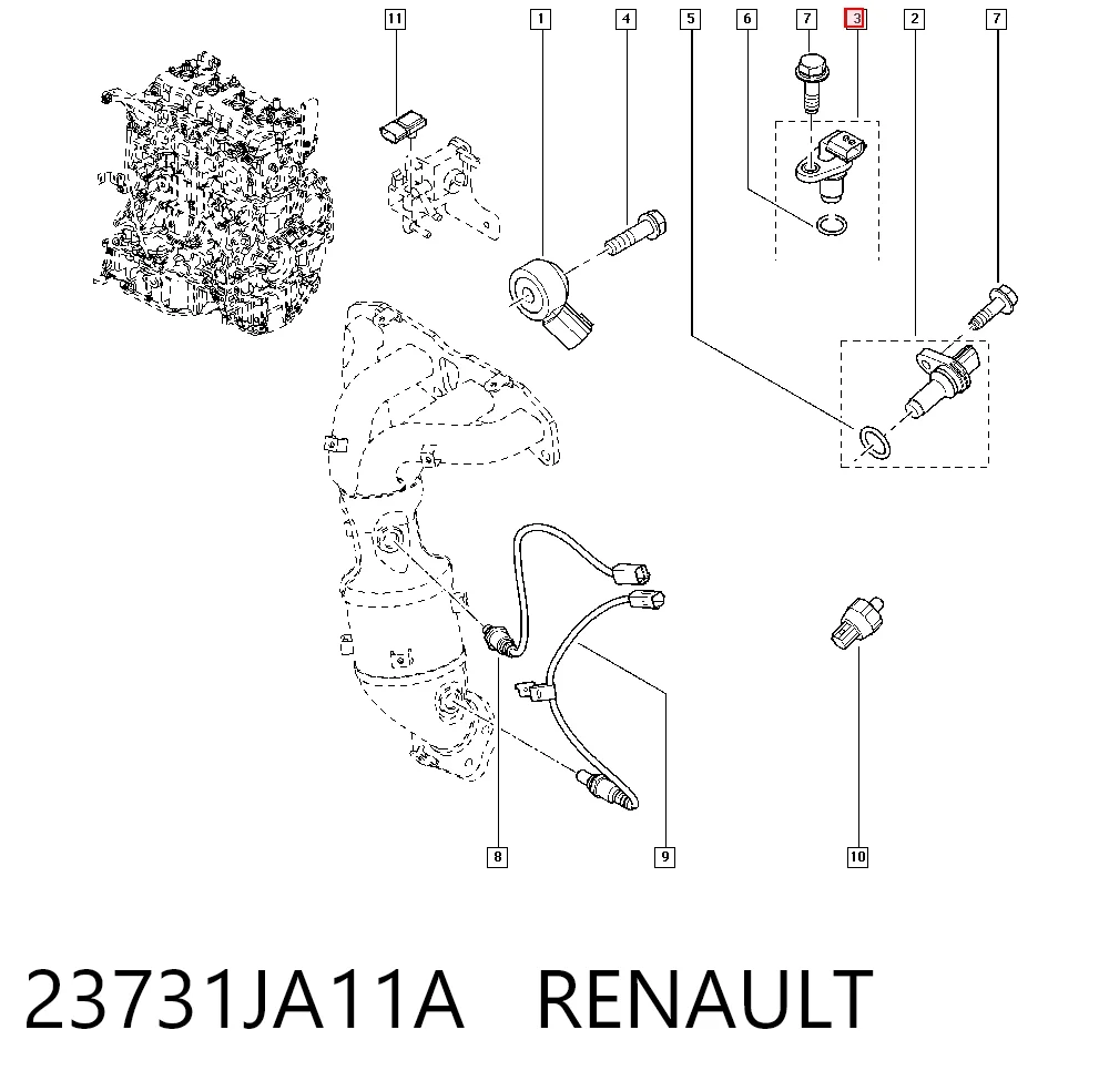 23731JA11A Renault (RVI)