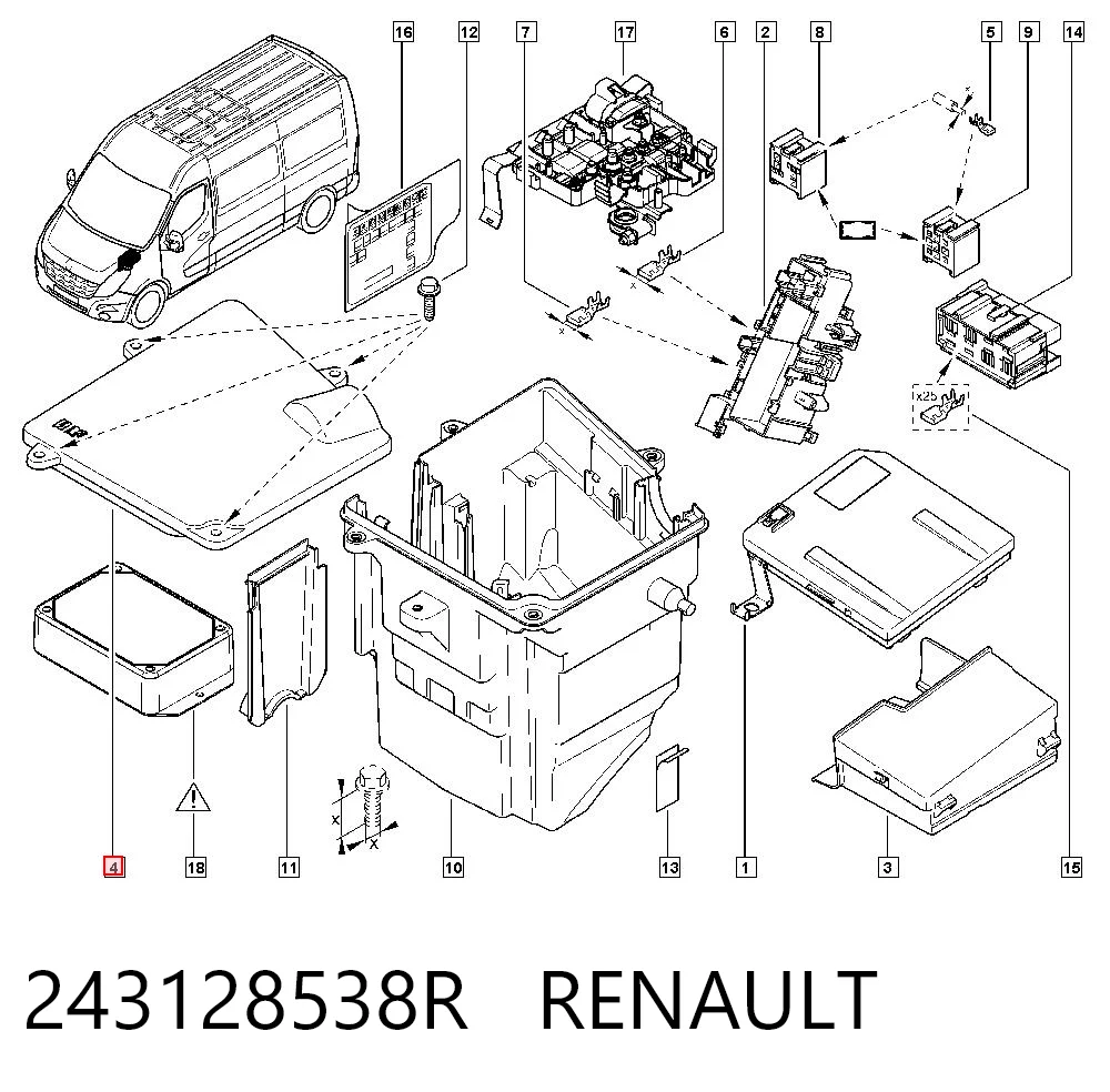 243128538R Renault (RVI)