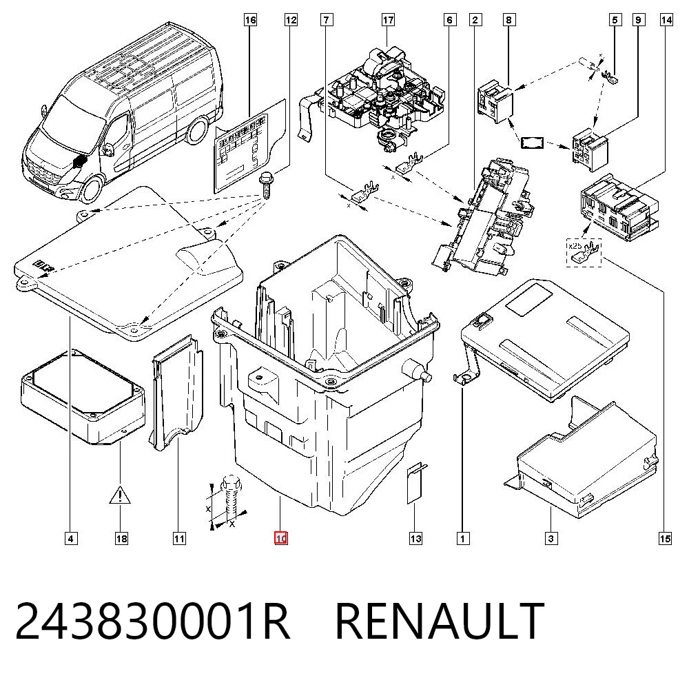 243830001R Renault (RVI)