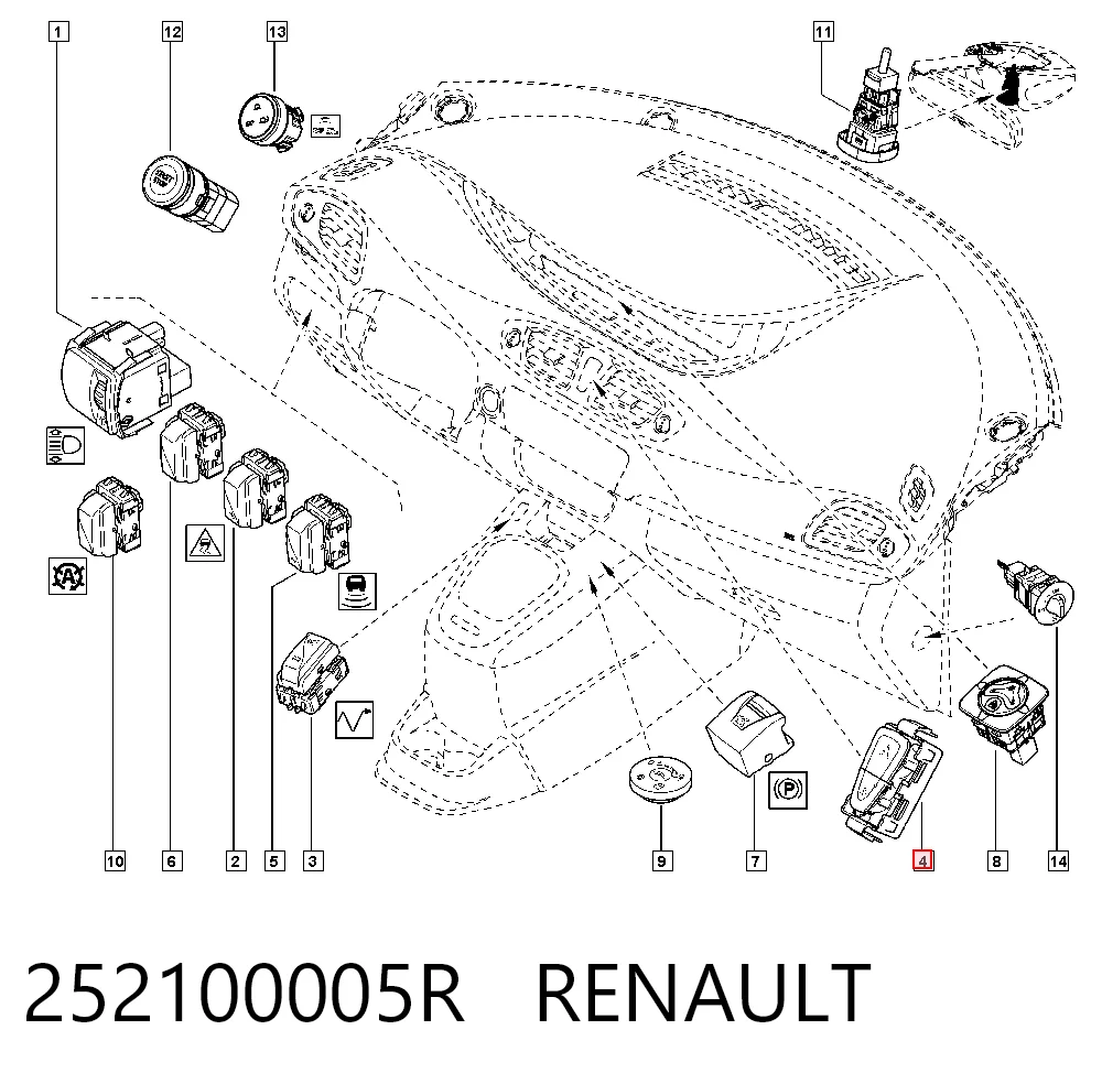 252100005R Renault (RVI)