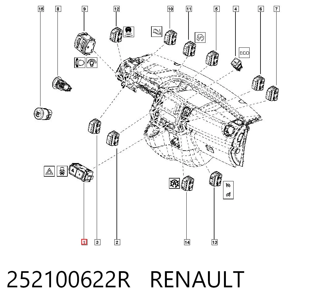 252100622R Renault (RVI)
