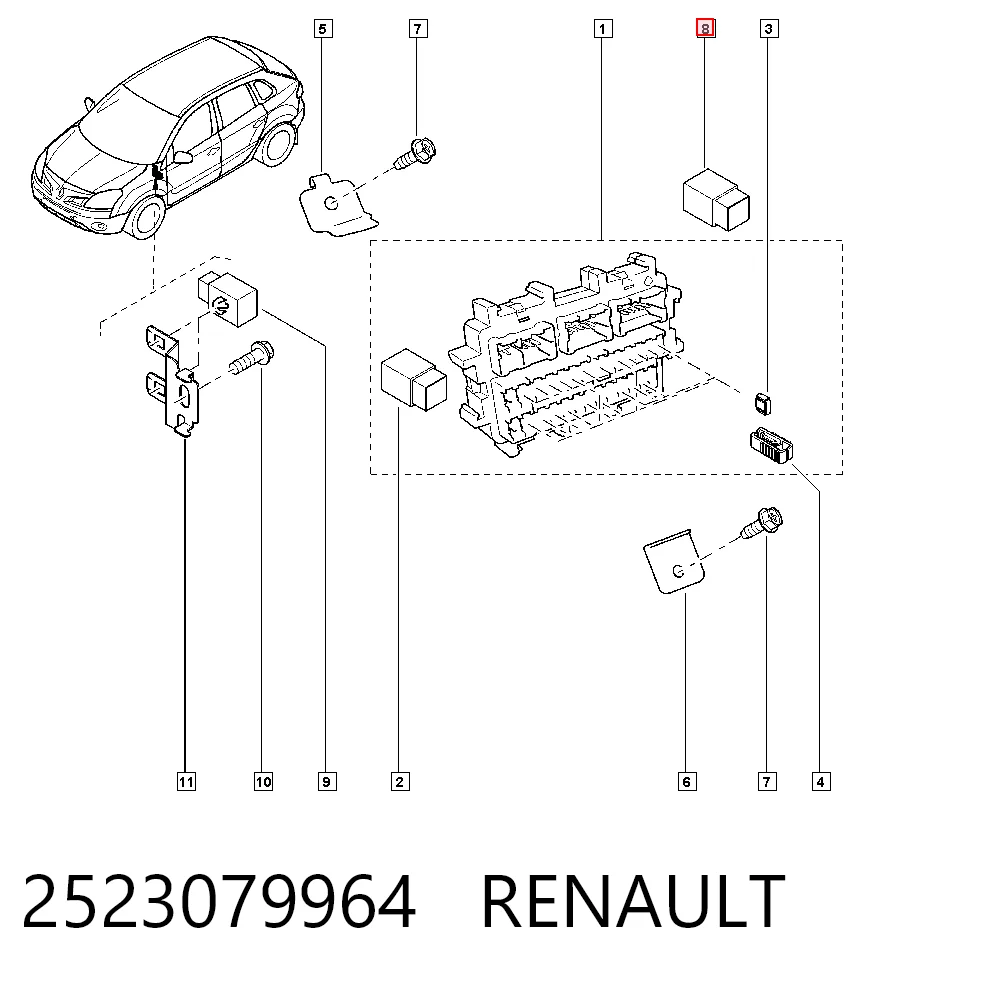 2523079964 Renault (RVI)