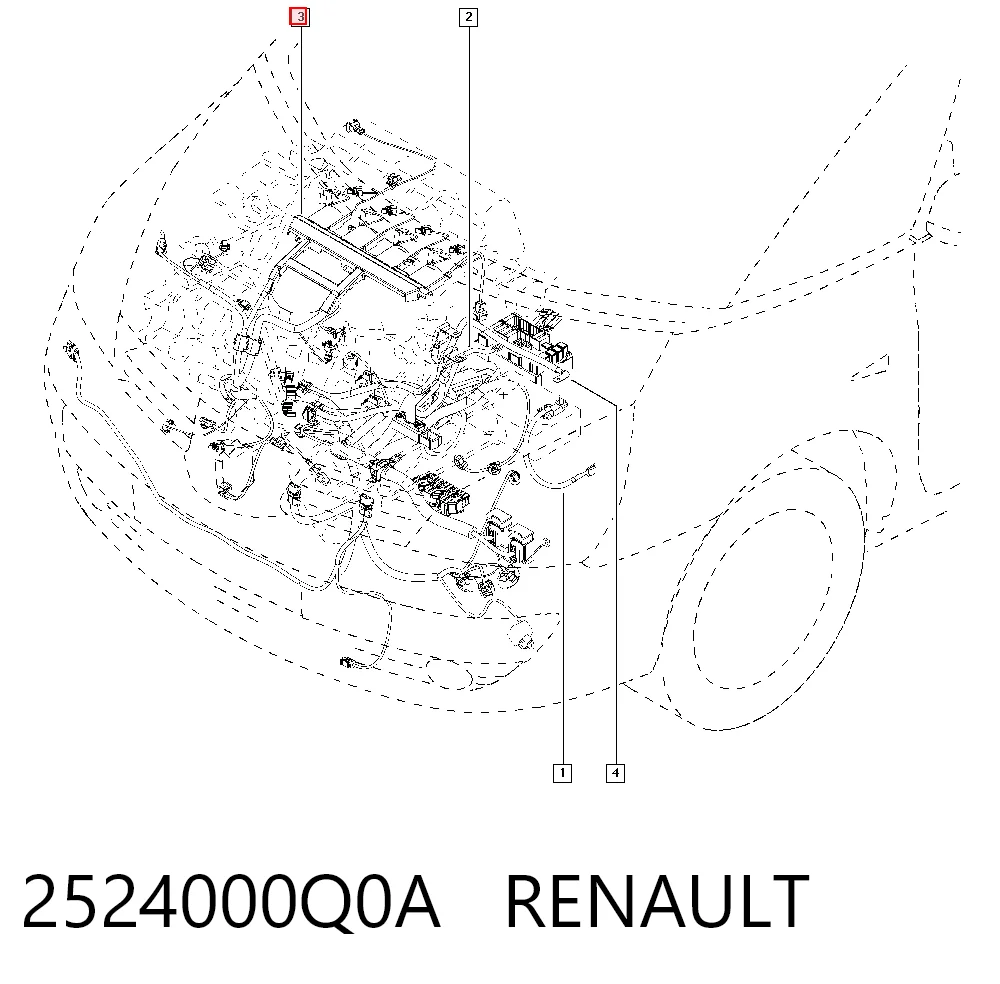 Sensor de aceite Renault Koleos  (HY0)