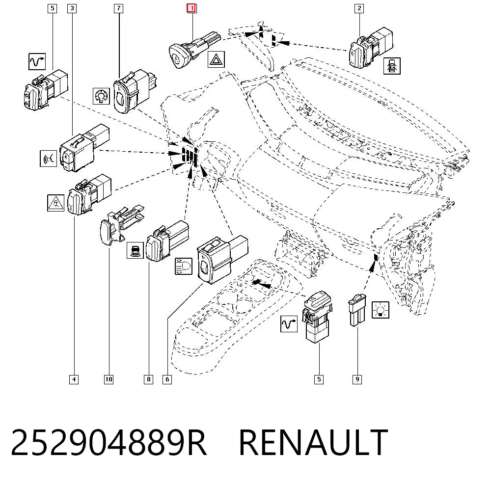 252904889R Renault (RVI)
