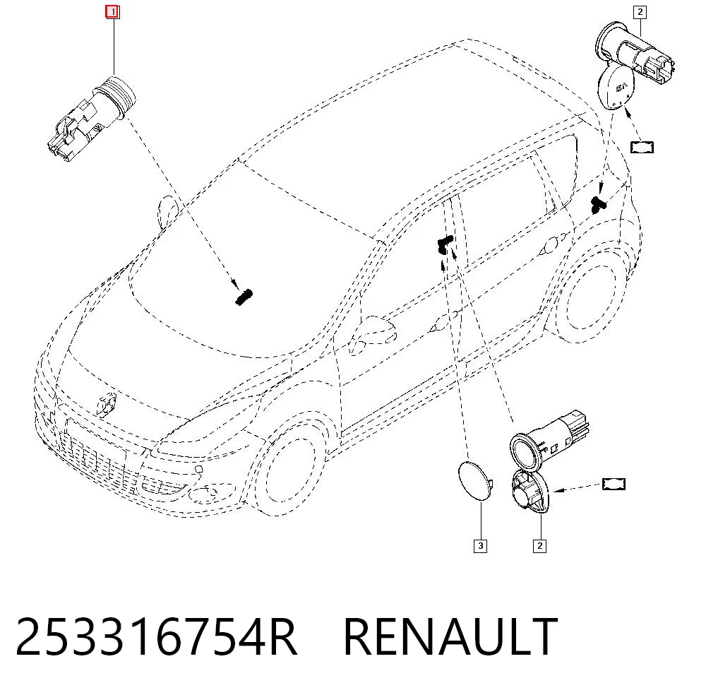 Encendedor de cigarillos  para Renault Master III FV
