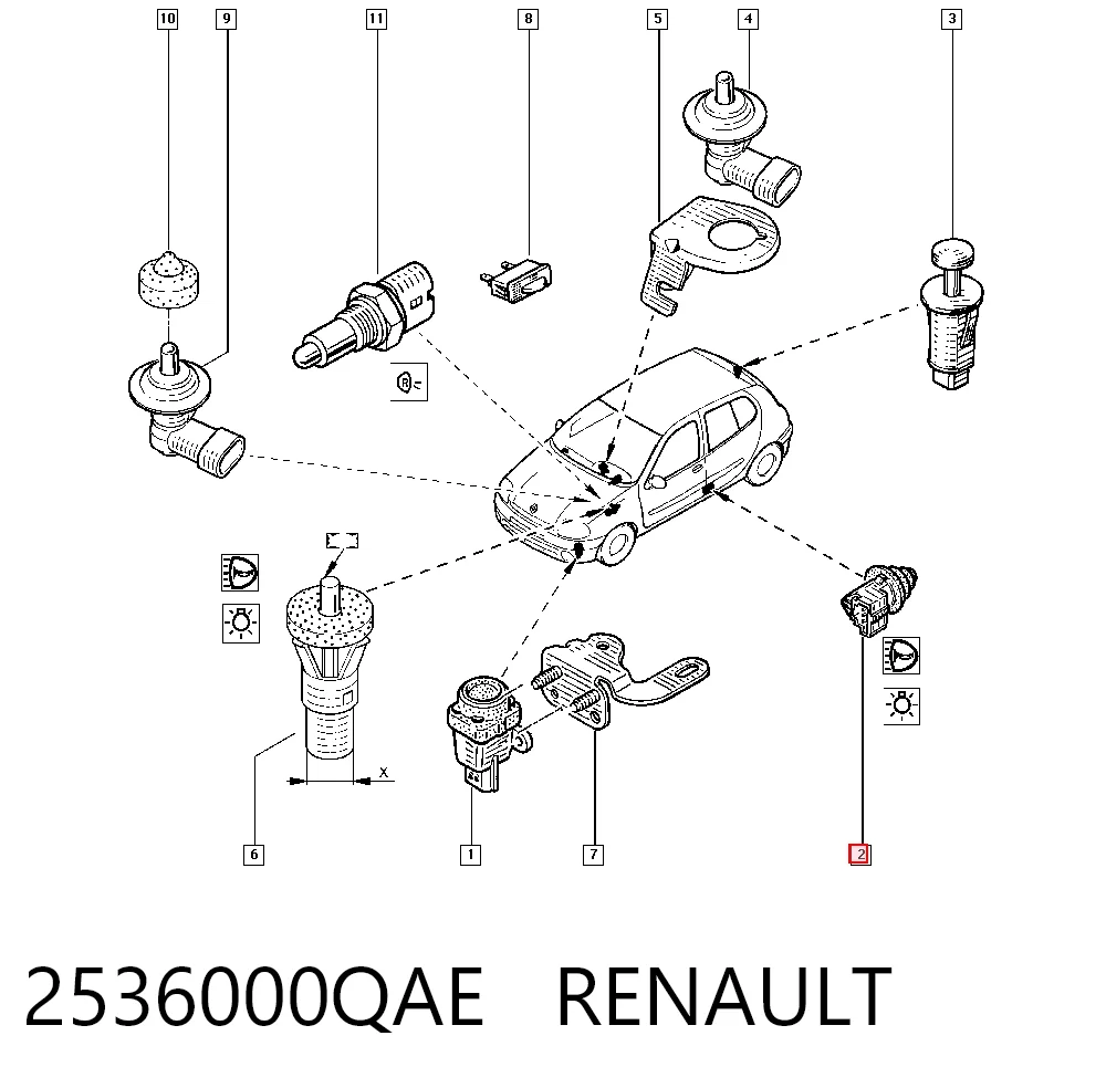 2536000QAE Renault (RVI)