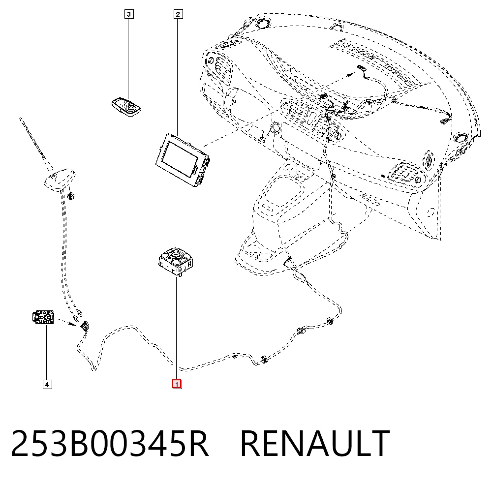 253B00345R Renault (RVI)