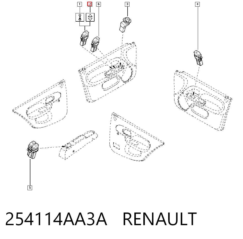 254114AA3A Renault (RVI)
