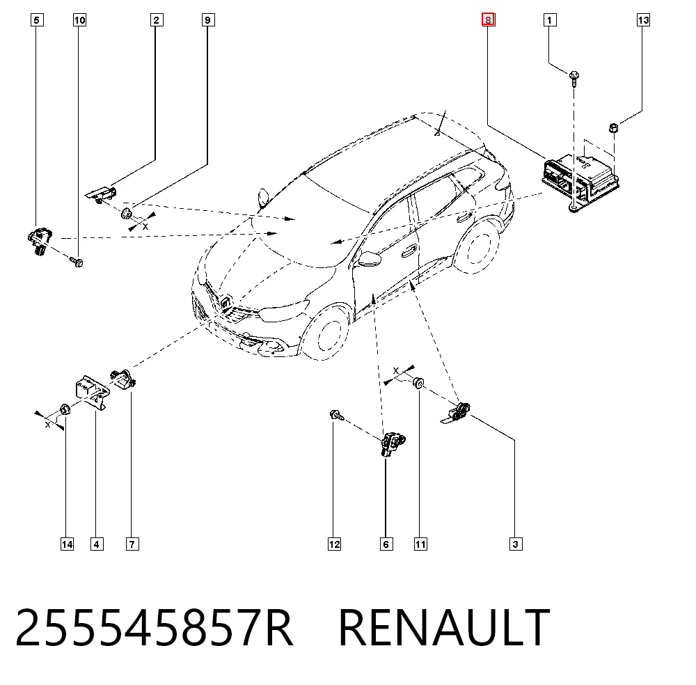 255545857R Renault (RVI)