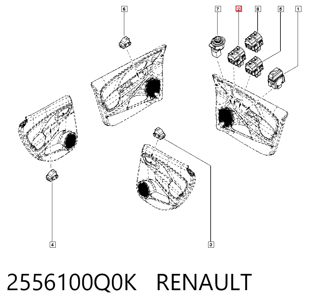2556100Q0K Renault (RVI)