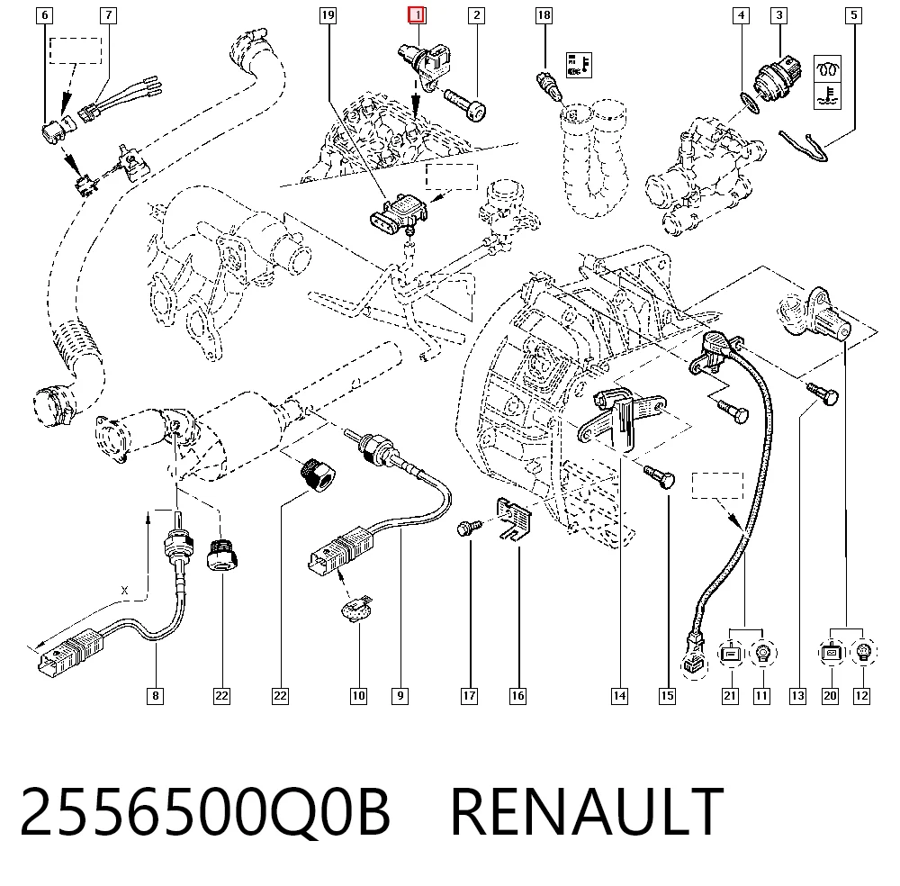 Comprar Sensor de posición del árbol de levas Trafic II FL