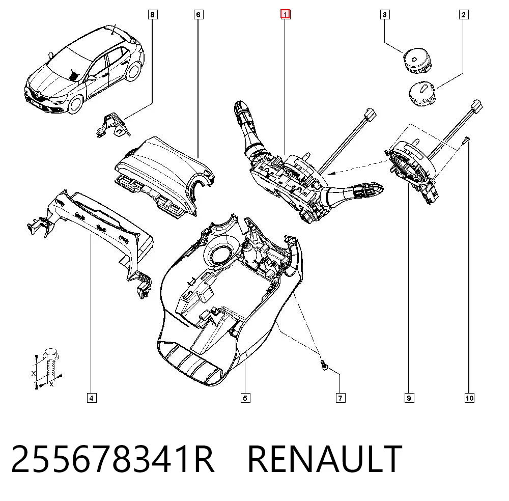 255678341R Renault (RVI)