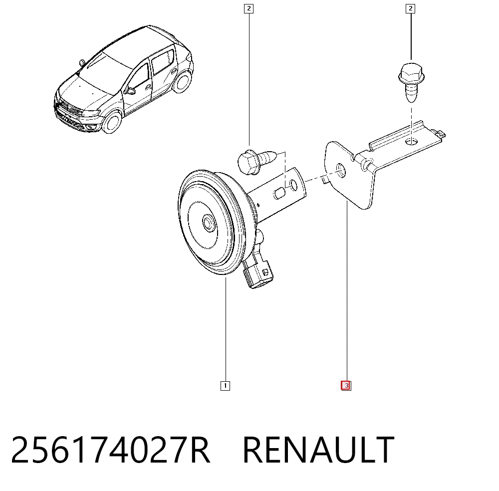 256174027R Renault (RVI)
