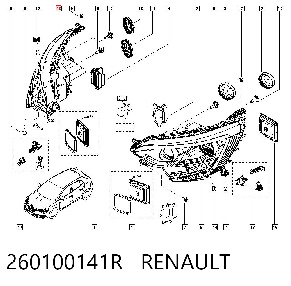 260100141R Renault (RVI)