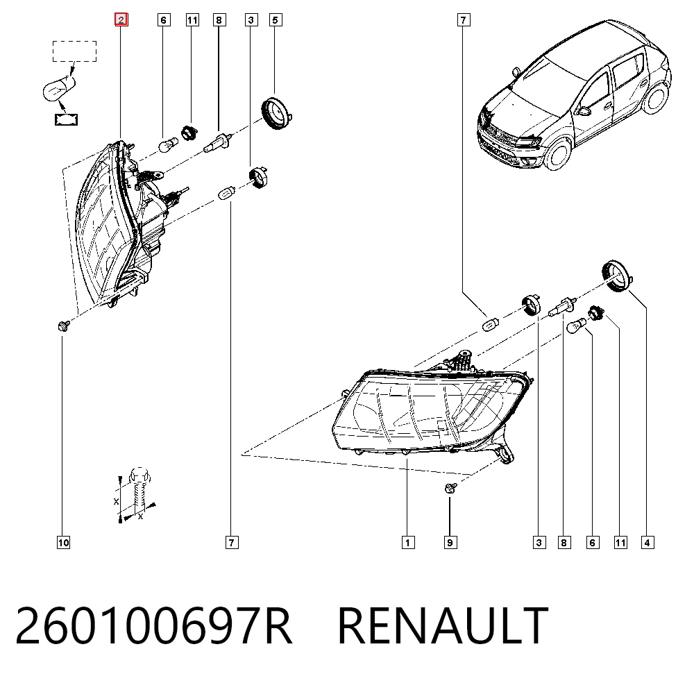 260100697R Renault (RVI)