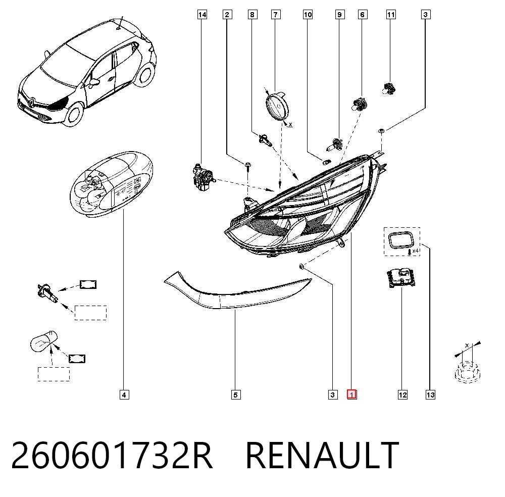 260601732R Renault (RVI)