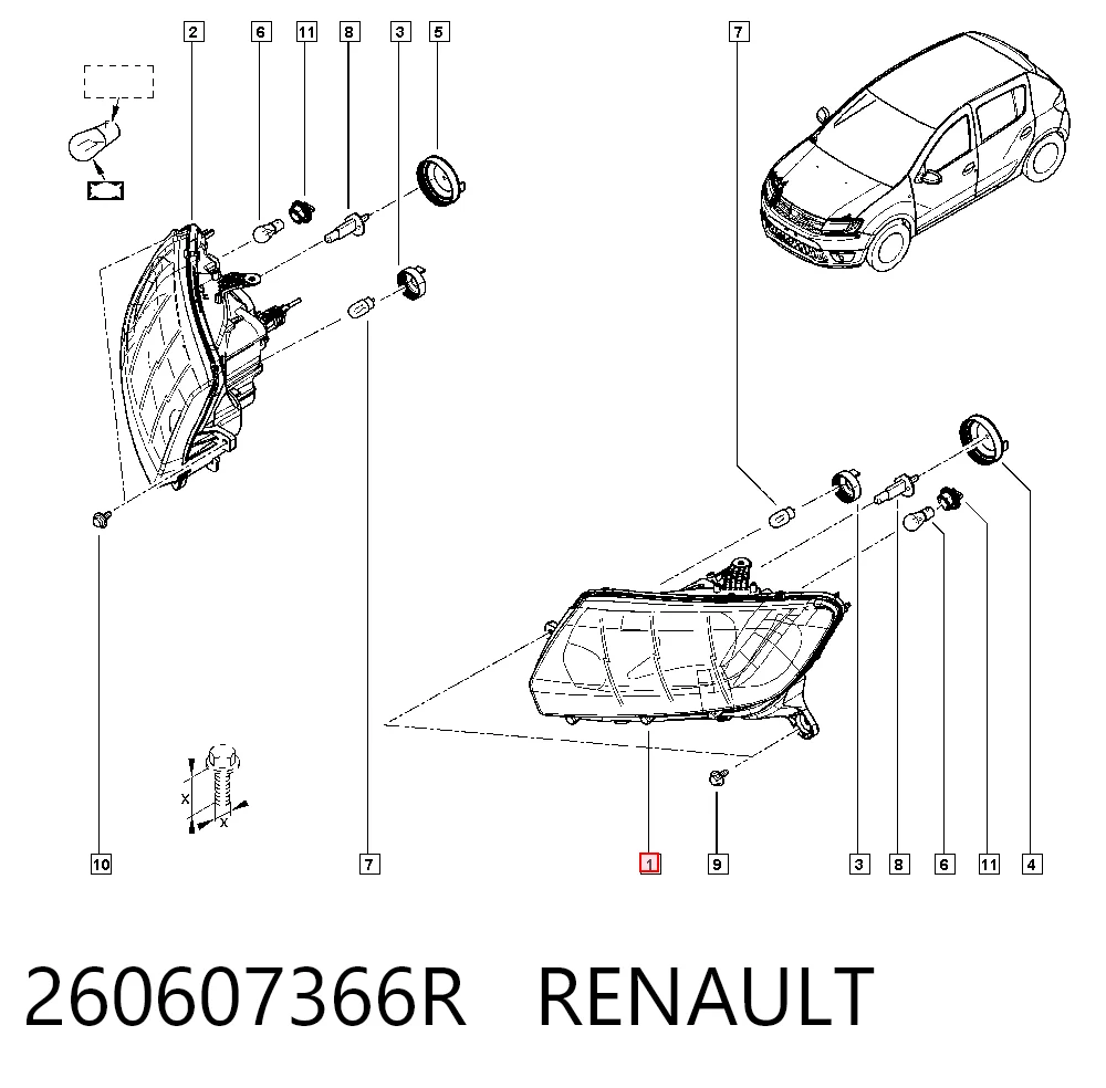 260607366R Renault (RVI)