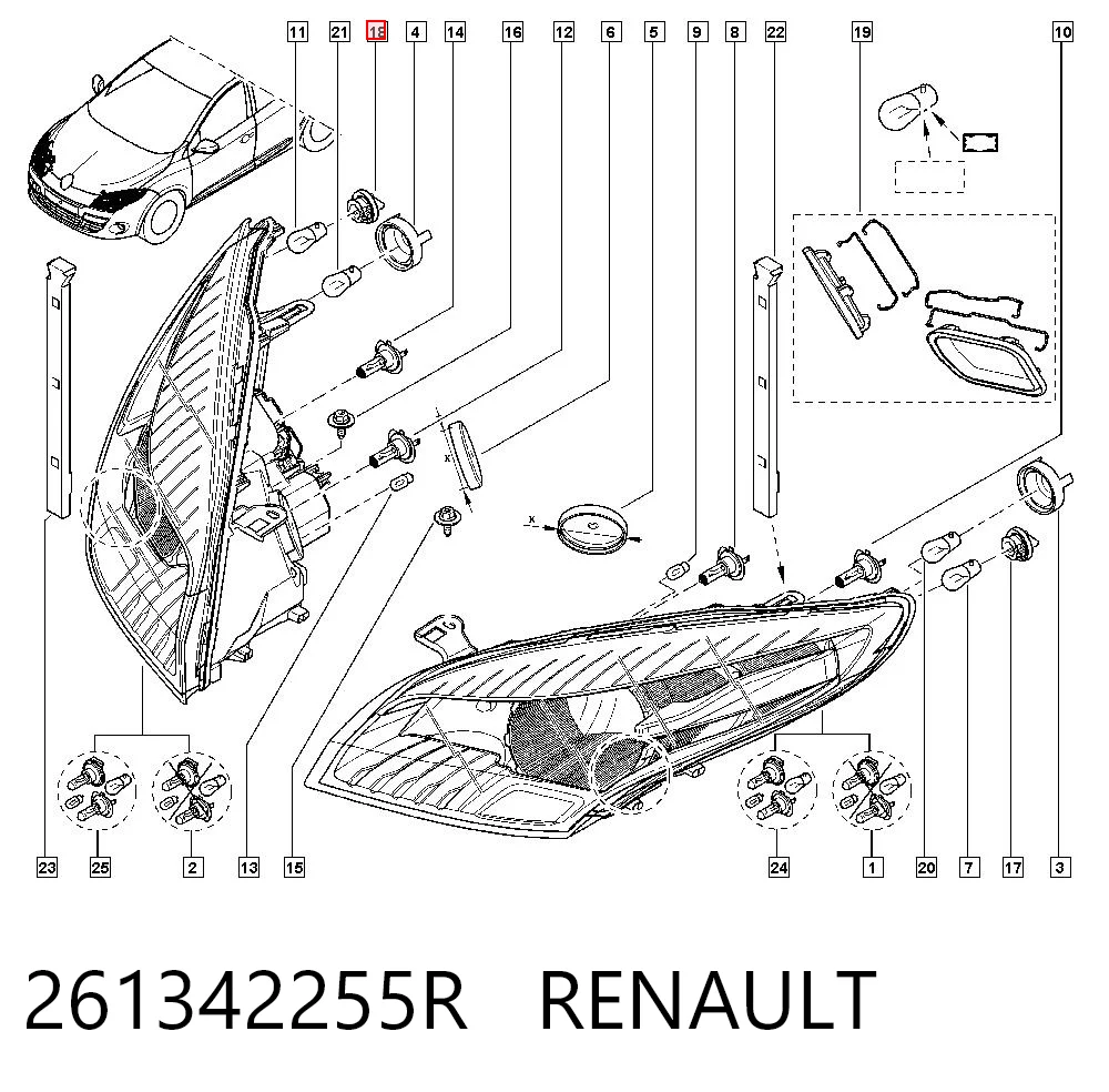 261342255R Renault (RVI)
