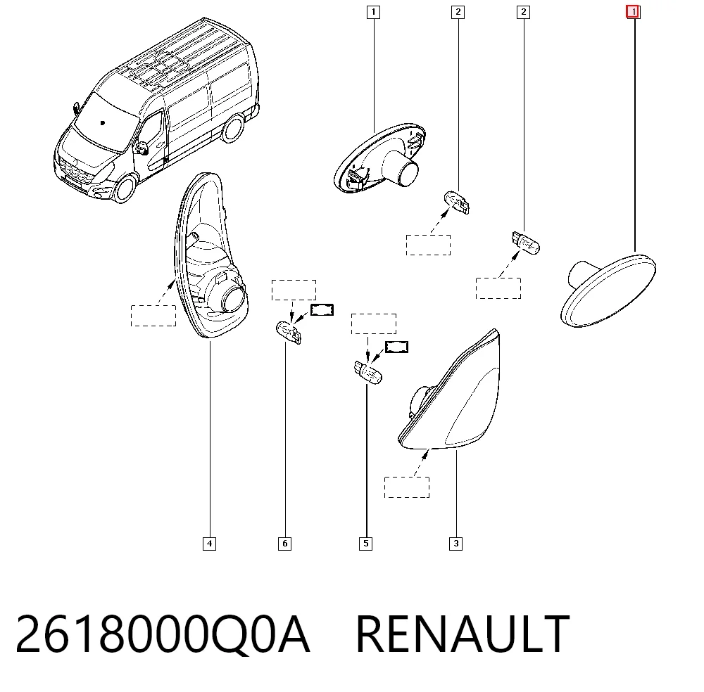 2618000Q0A Renault (RVI)