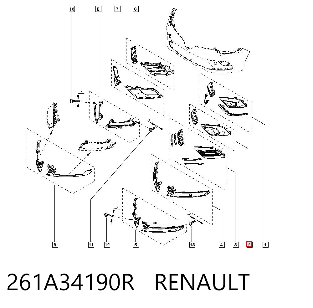 261A34190R Renault (RVI)