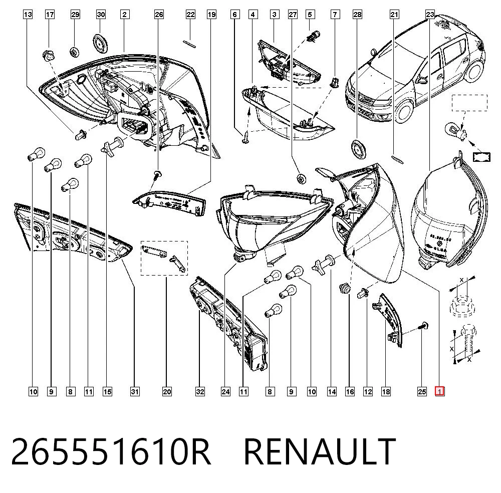 265551610R Renault (RVI)