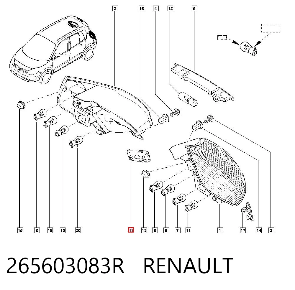 265603083R Renault (RVI)