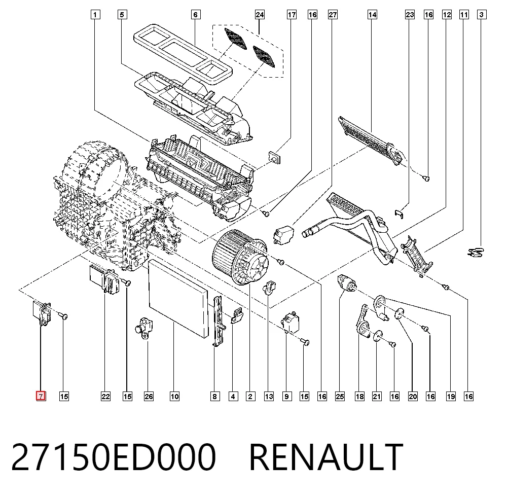 27150ED000 Renault (RVI)