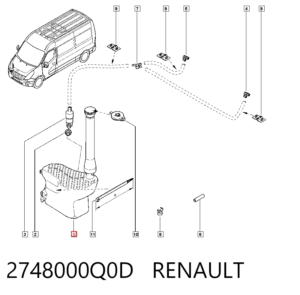 2748000Q0D Renault (RVI)