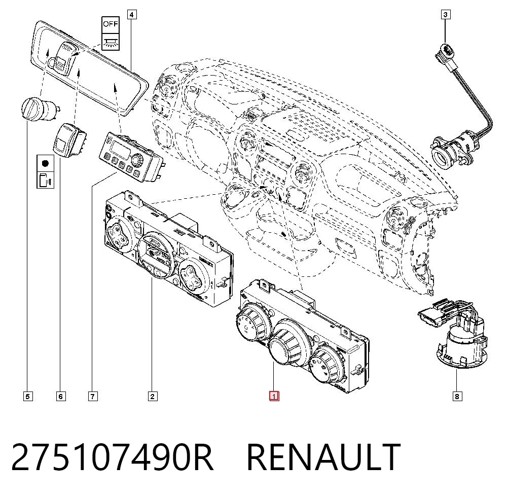 275107490R Renault (RVI)