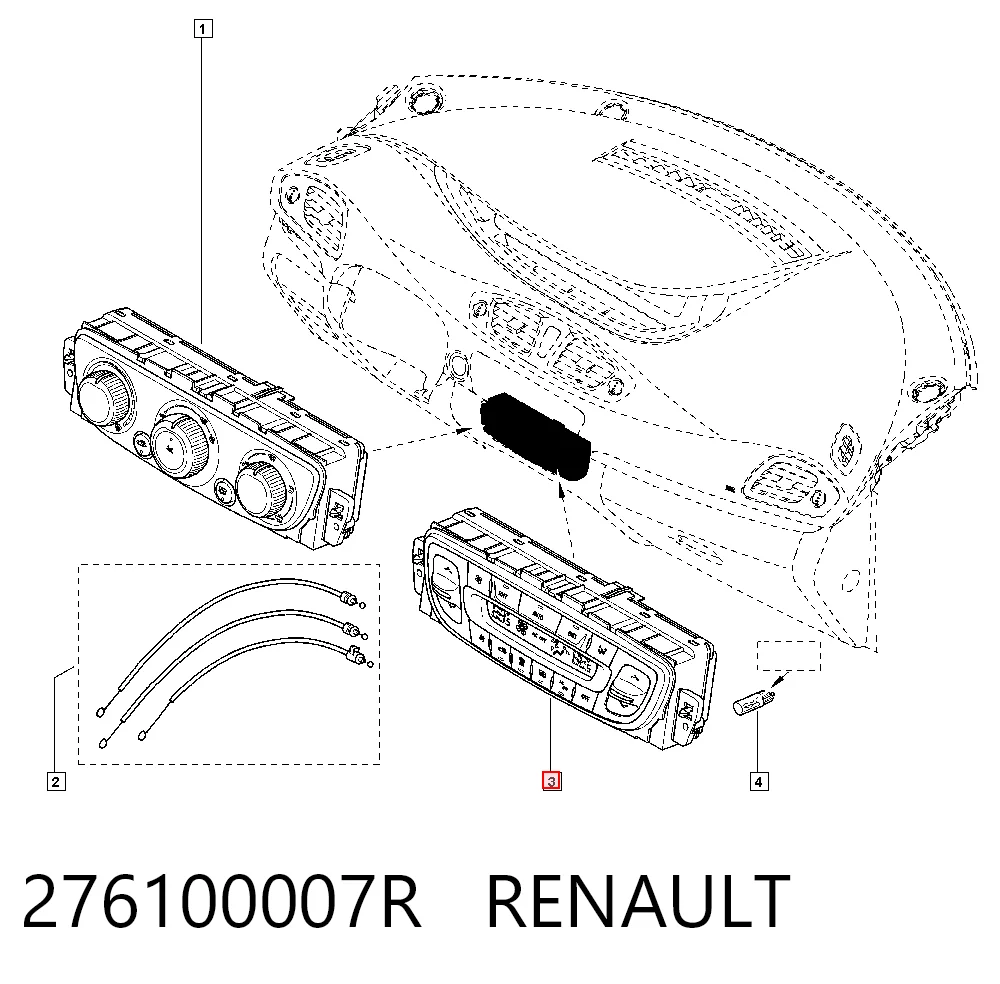 Comprar Unidad de control aire acondicionado Renault Scenic III JZ0, JZ1