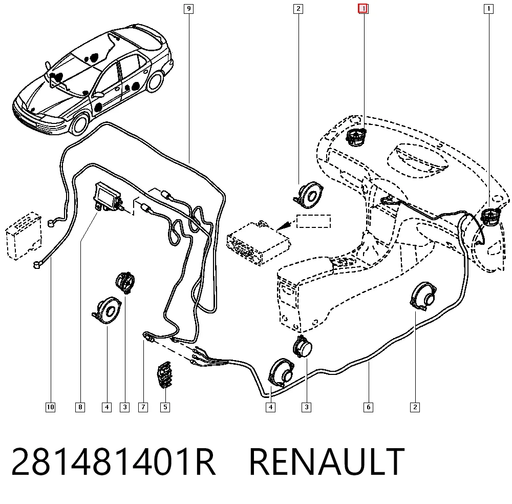 281481401R Renault (RVI)
