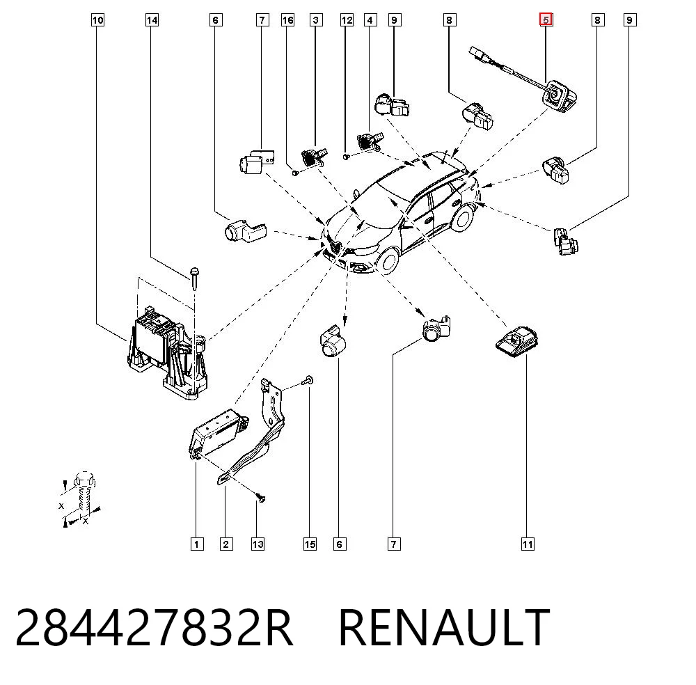 284427832R Renault (RVI)