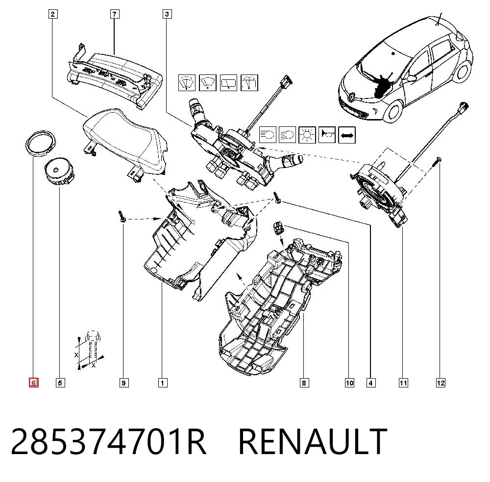 285374701R Renault (RVI)