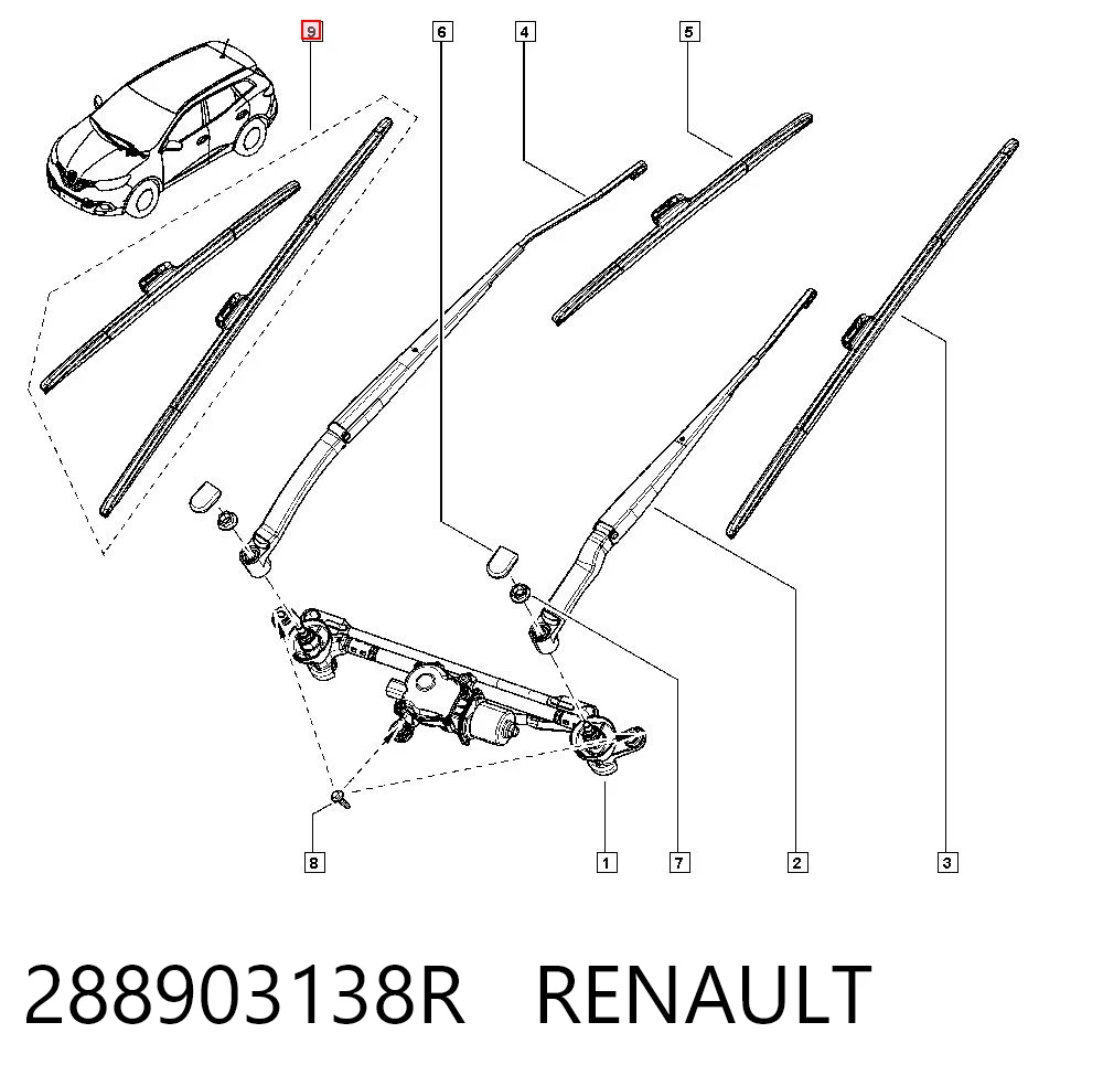 288903138R Renault (RVI)