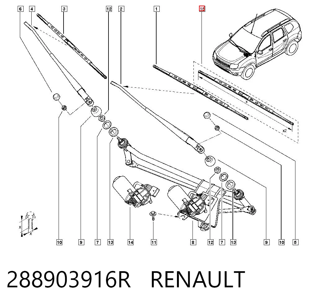 288903916R Renault (RVI)