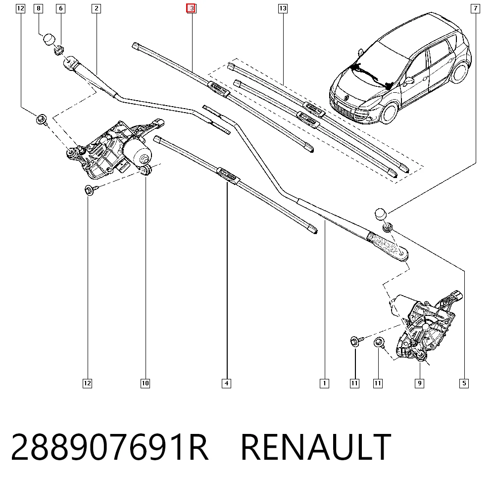 288907691R Renault (RVI)