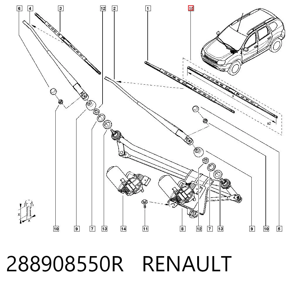 288908550R Renault (RVI)