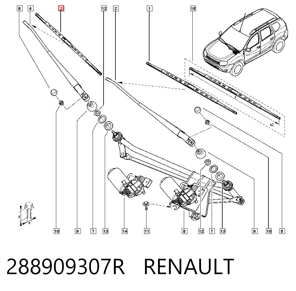 288909307R Renault (RVI)