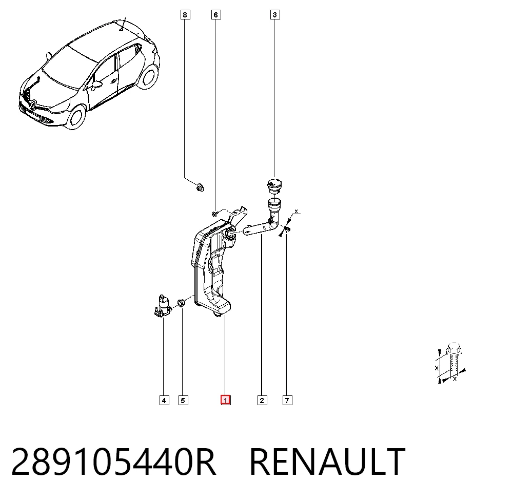 289105440R Renault (RVI)