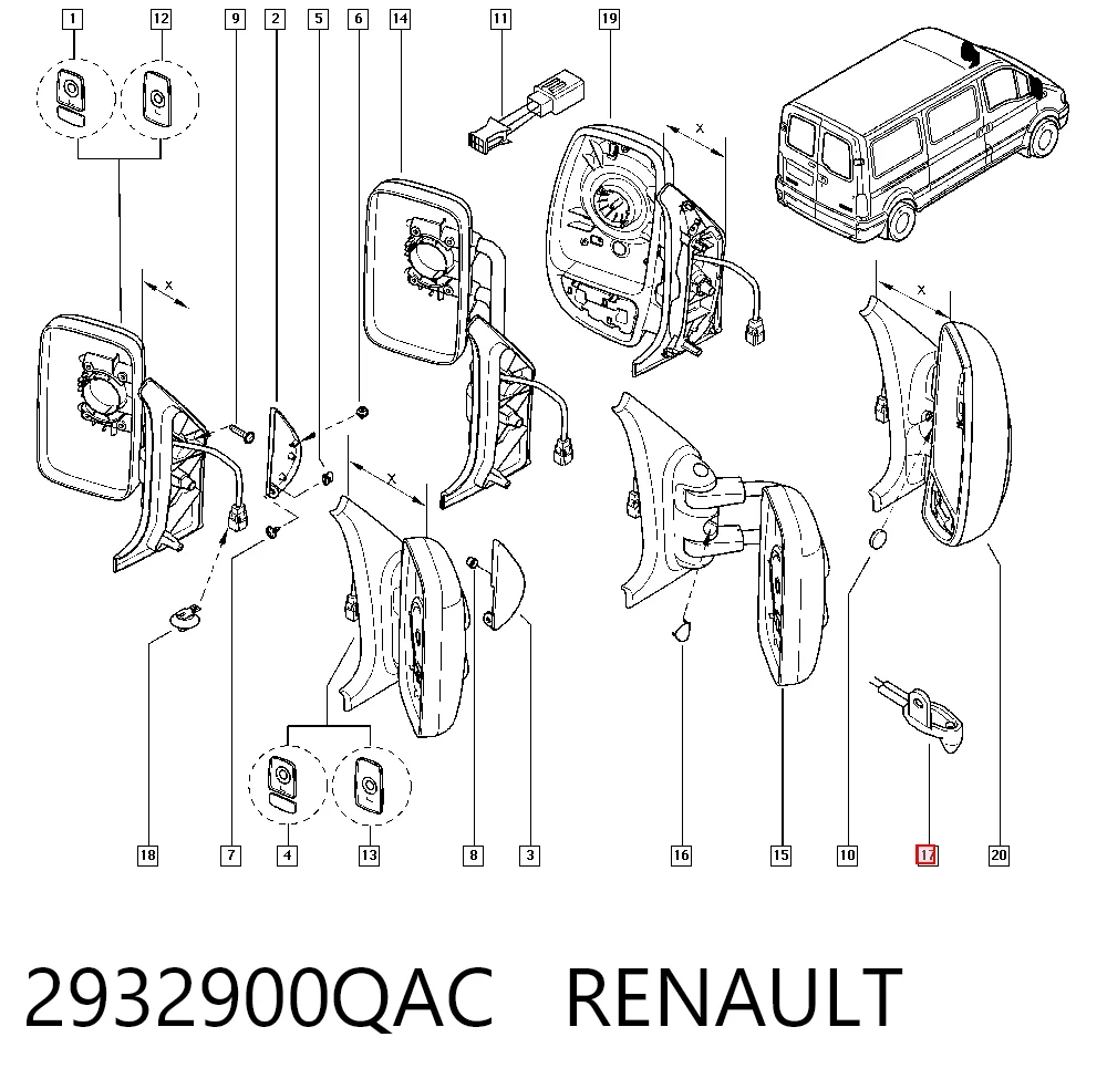 2932900QAC Renault (RVI)
