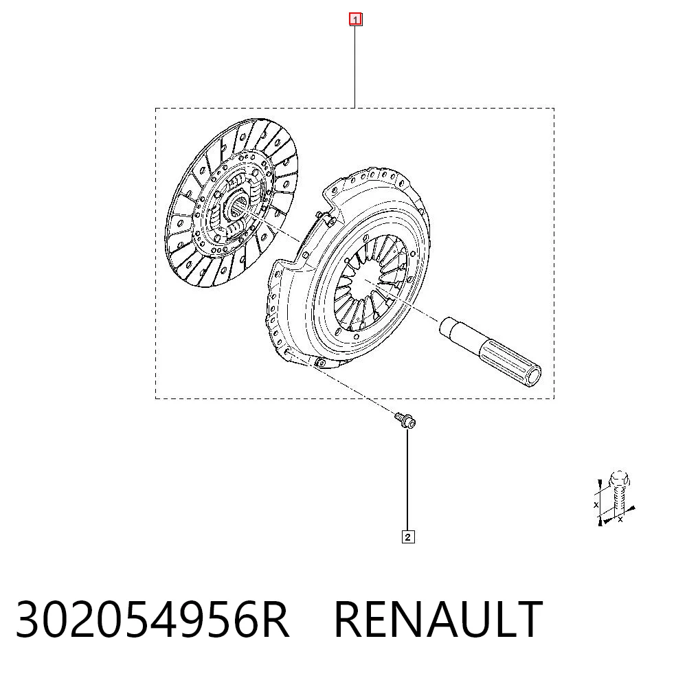 302054956R Renault (RVI)