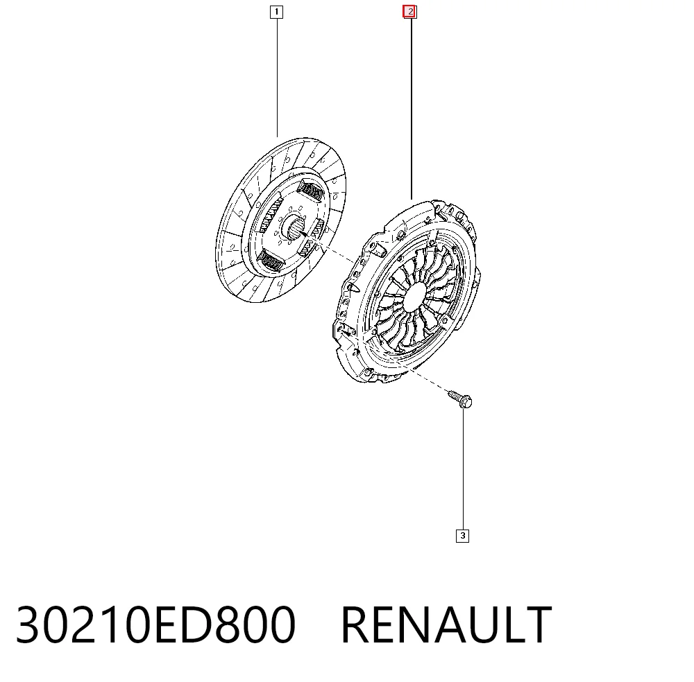 30210ED800 Renault (RVI)