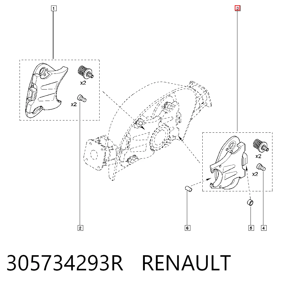 Comprar Horquilla de embrague Renault Fluence  B3 a bajo precio