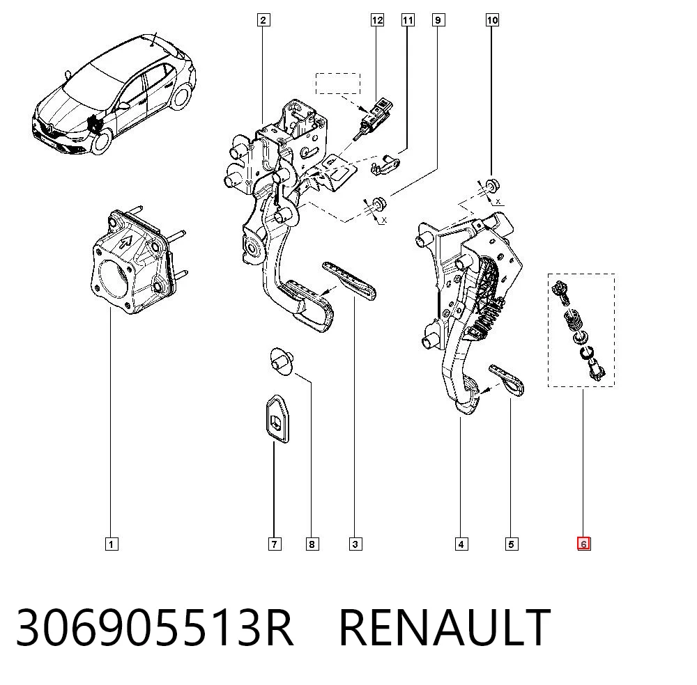 306905513R Renault (RVI)