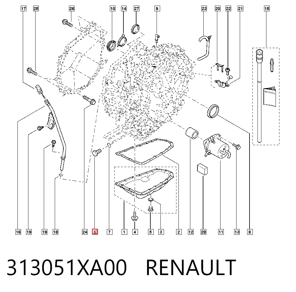 313051XA00 Renault (RVI)