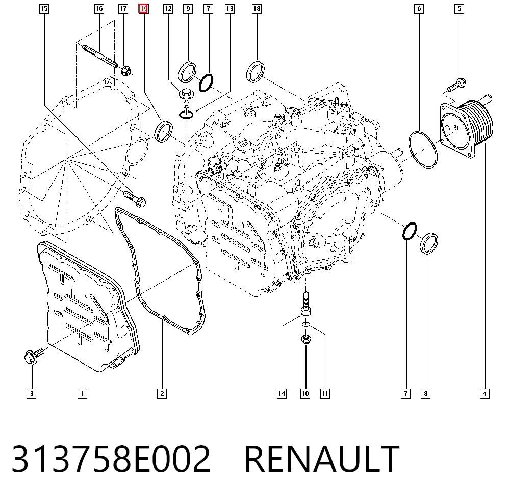 313758E002 Renault (RVI)