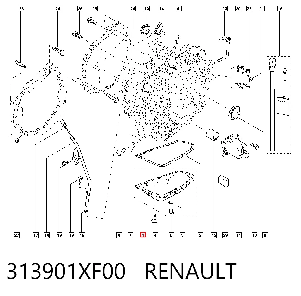 313901XF00 Renault (RVI)
