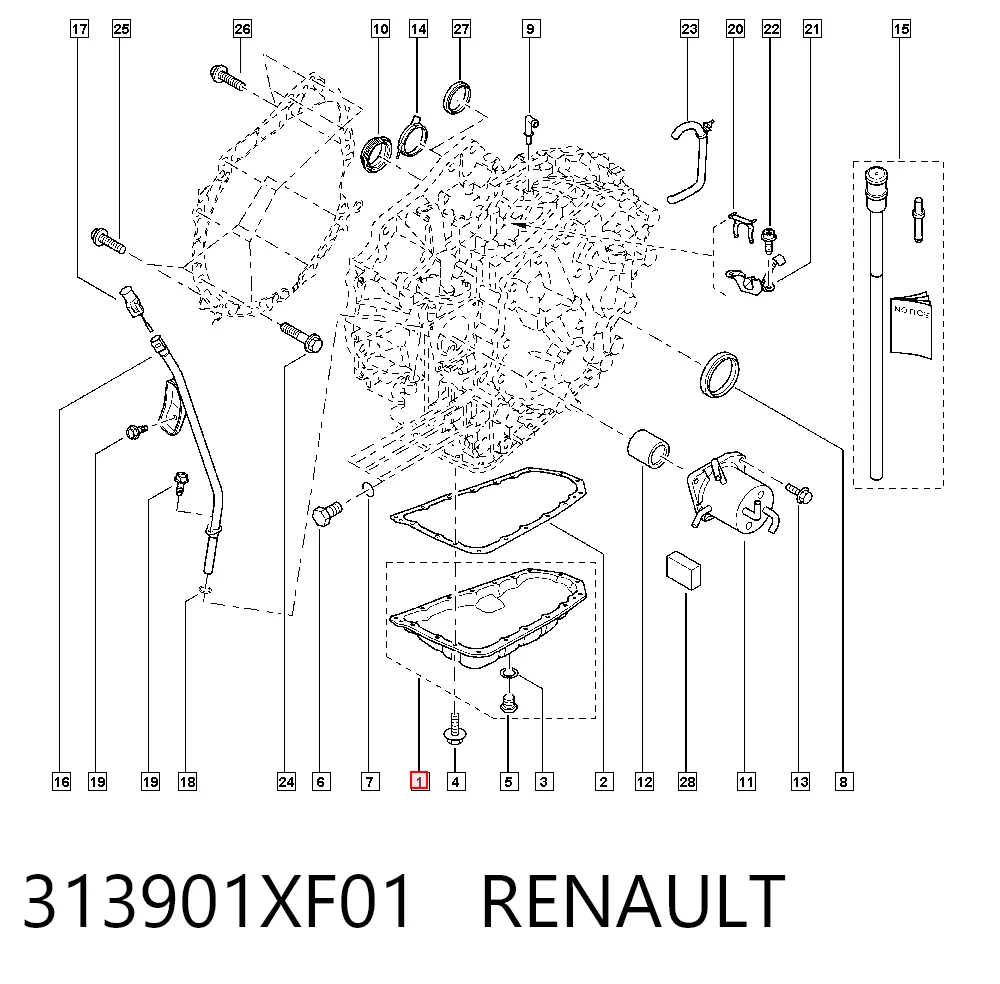 313901XF01 Renault (RVI)